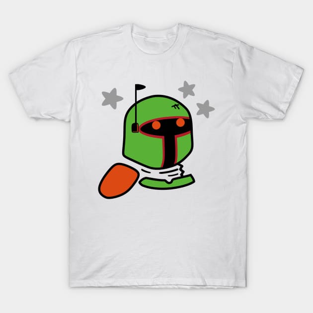 Boba Fett Graffiti Bust T-Shirt by Vandal-A